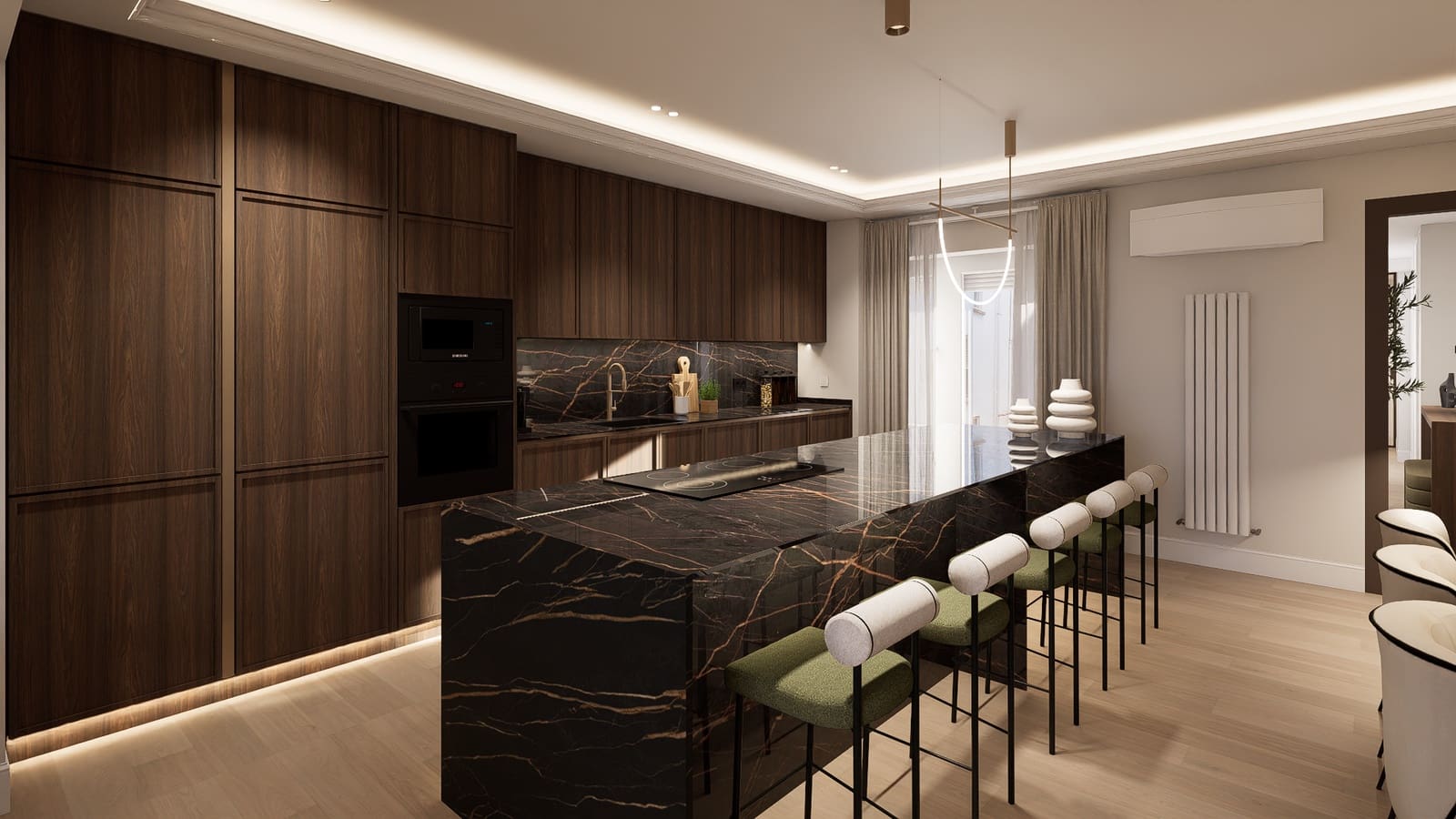 4 sypialnia Apartament na sprzedaż w Miasto Madryt z garażem - 4 900 000 € (Ref: 9893132)