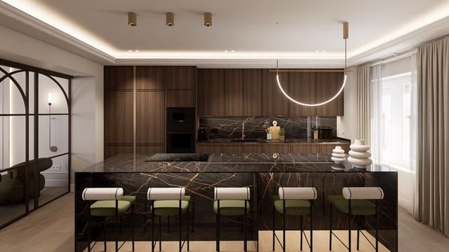 4 sypialnia Apartament na sprzedaż w Castellana, Miasto Madryt z garażem - 4 900 000 € (Ref: 9893132)