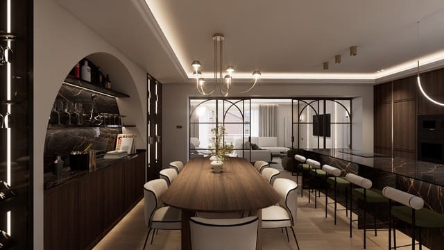 4 sypialnia Apartament na sprzedaż w Castellana, Miasto Madryt z garażem - 4 900 000 € (Ref: 9893132)
