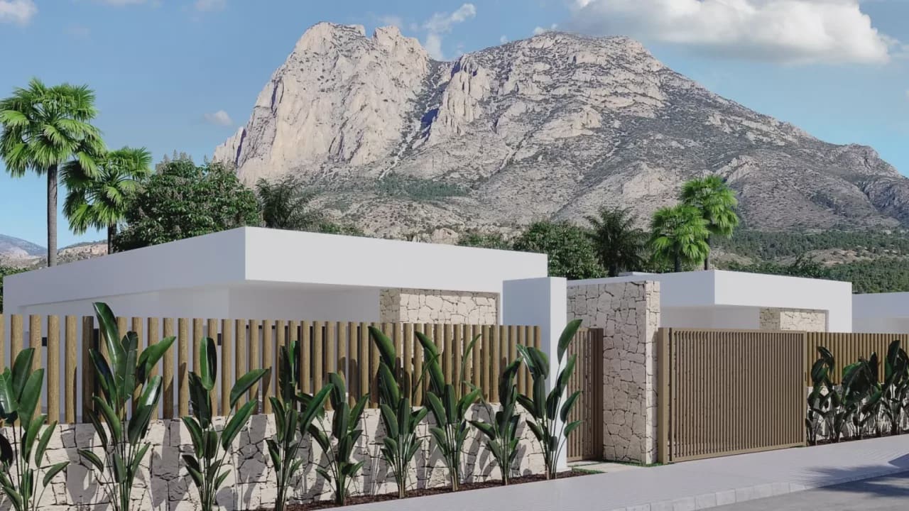 4 bedroom Villa for sale in Finestrat with pool - € 949,000 (Ref: 9860853)