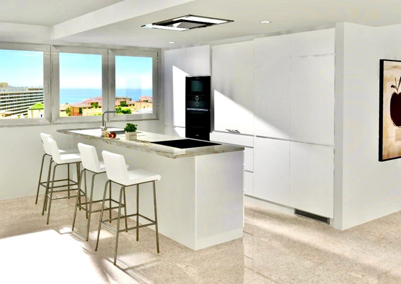 2 bedroom Apartment for sale in Calpe / Calp with pool - € 980,000 (Ref: 9860854)