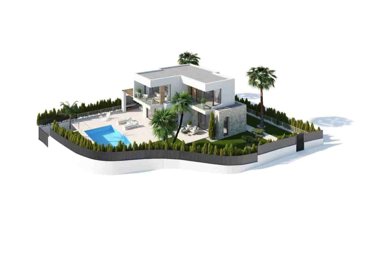 4 bedroom Villa for sale in Finestrat with pool - € 1,195,000 (Ref: 9860864)