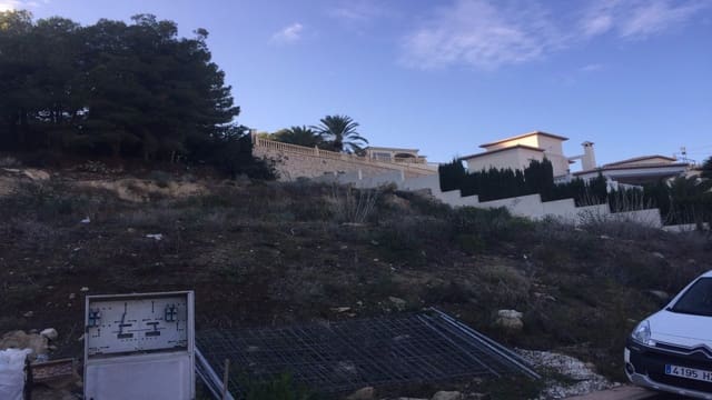 Byggetomt til salgs i Benissa - € 250 000 (Ref: 9861030)