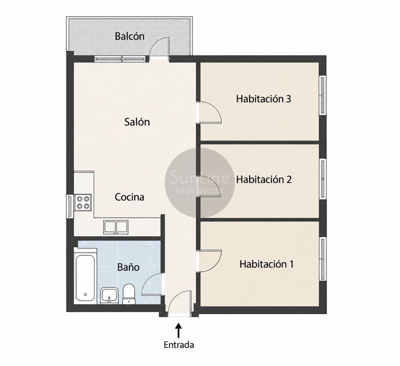 3 chambre Appartement à vendre à Valence ville - 285 000 € (Ref: 10175319)
