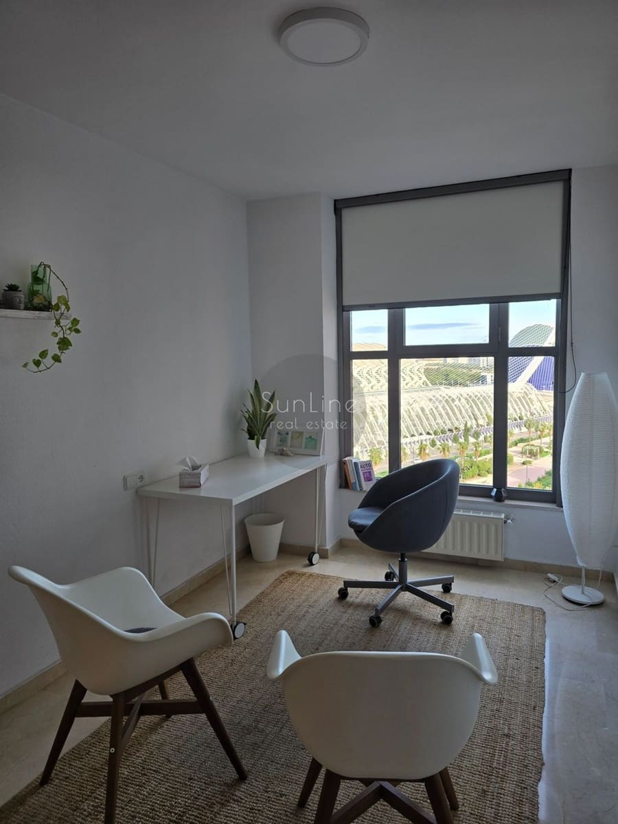 3 Zimmer Wohnung zu vermieten in Valencia Stadt mit Pool Garage - 2.400 € (Ref: 10175334)