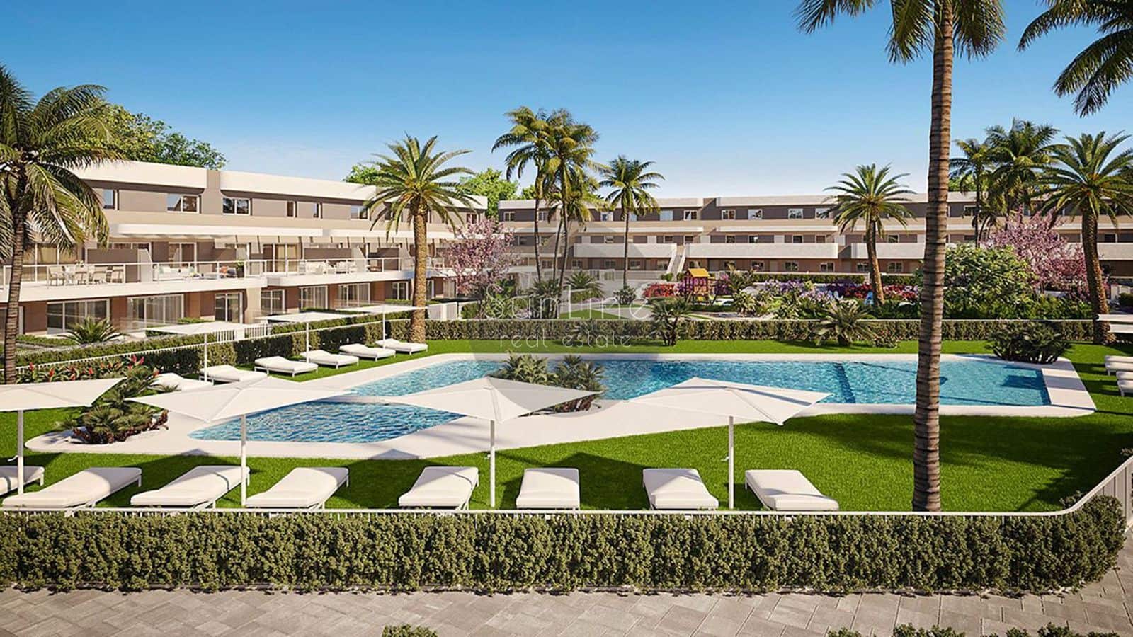 2 sovrum Lägenhet till salu i Alicante stad med pool garage - 270 000 € (Ref: 10175342)