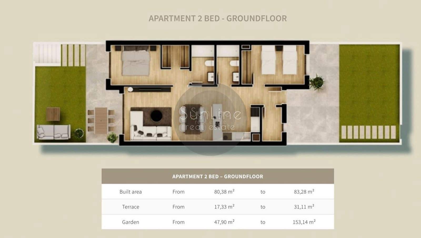 2 sovrum Lägenhet till salu i Alicante stad med pool garage - 270 000 € (Ref: 10175342)