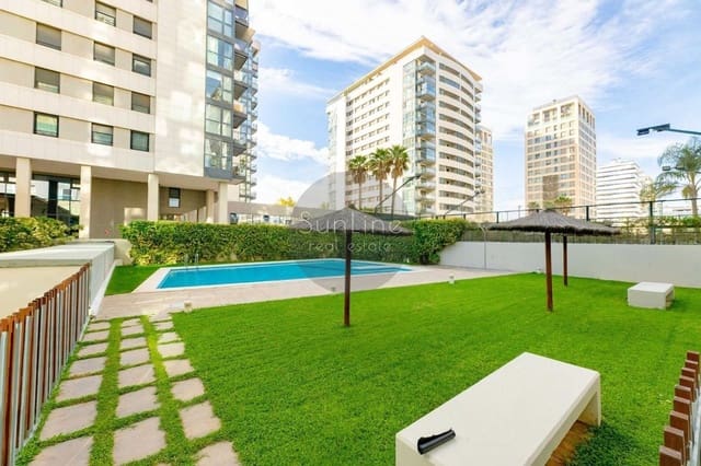 2 quarto Apartamento para arrendar em Quatre Carreres, Valência cidade com piscina garagem - 1 950 € (Ref: 10181725)