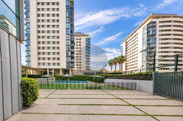 2 quarto Apartamento para arrendar em Quatre Carreres, Valência cidade com piscina garagem - 1 950 € (Ref: 10181725)