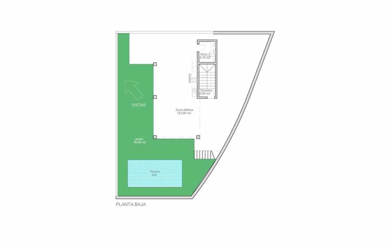 3 soverom Villa til salgs i Ciudad Quesada med svømmebasseng garasje - € 598 000 (Ref: 9968415)