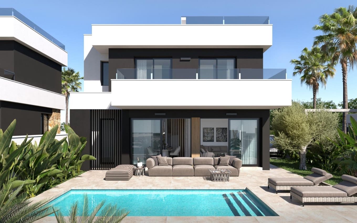 3 soverom Villa til salgs i Ciudad Quesada med svømmebasseng garasje - € 588 000 (Ref: 9968416)