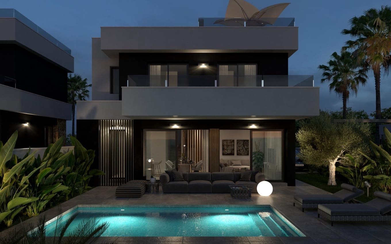 3 soverom Villa til salgs i Ciudad Quesada med svømmebasseng garasje - € 588 000 (Ref: 9968416)