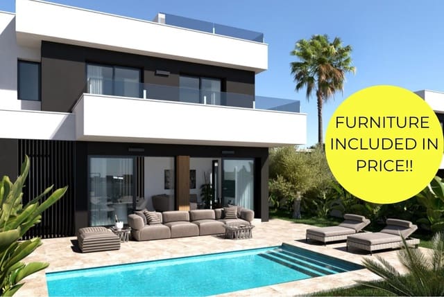 3 Zimmer Villa zu verkaufen in Ciudad Quesada, Rojales mit Pool Garage - 588.000 € (Ref: 9968416)