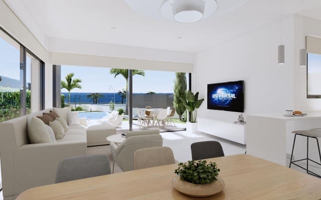 3 soveværelse Villa til salg i Los Narejos - Punta Calera, Los Alcázares med swimmingpool garage - € 1.390.000 (Ref: 9968417)