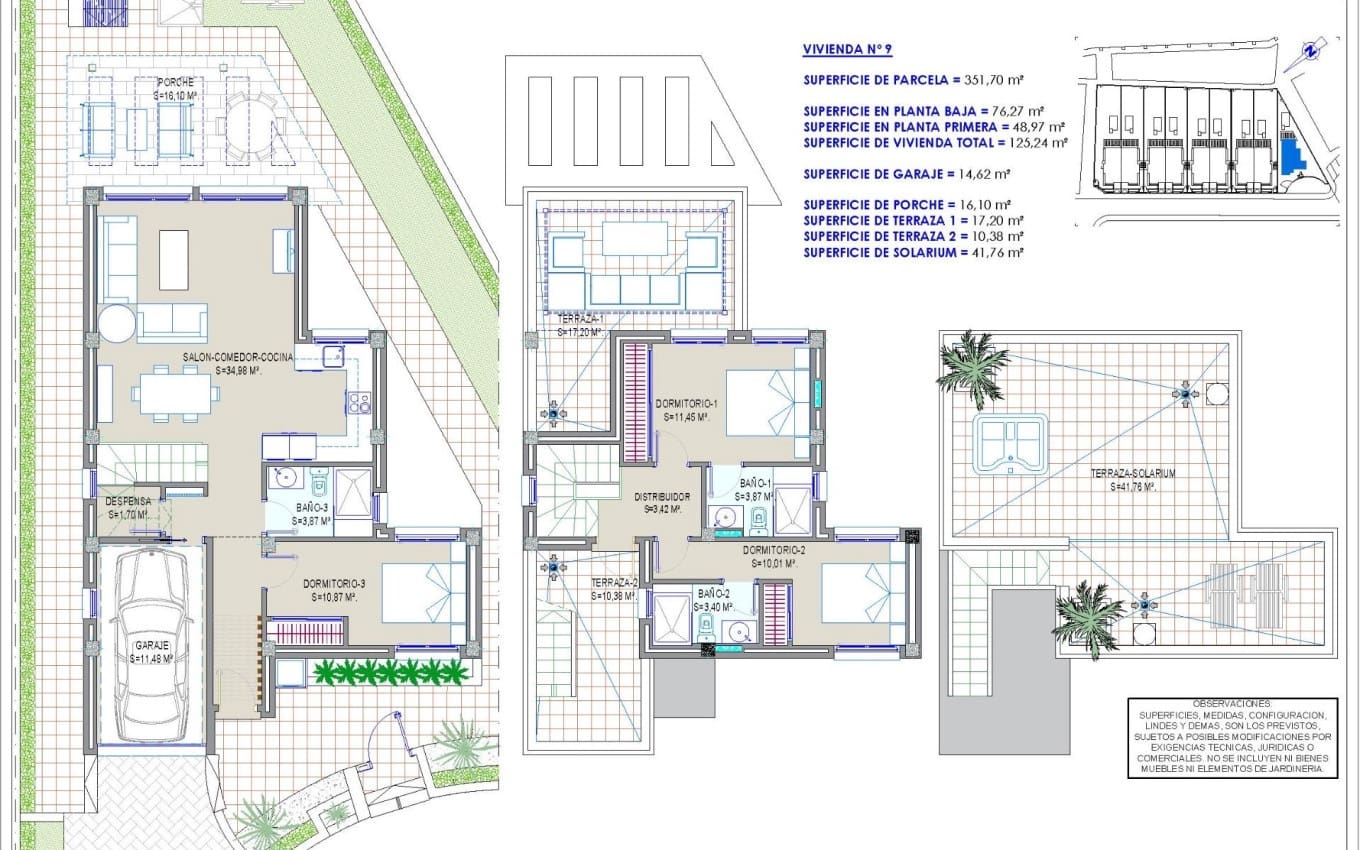 Chalet de 3 habitaciones en Los Alcázares en venta con piscina garaje - 1.390.000 € (Ref: 9968417)