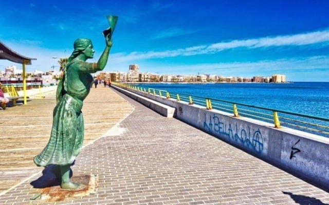 1 sypialnia Penthouse na sprzedaż w Playa de los Locos, Torrevieja z basenem - 399 000 € (Ref: 9968422)