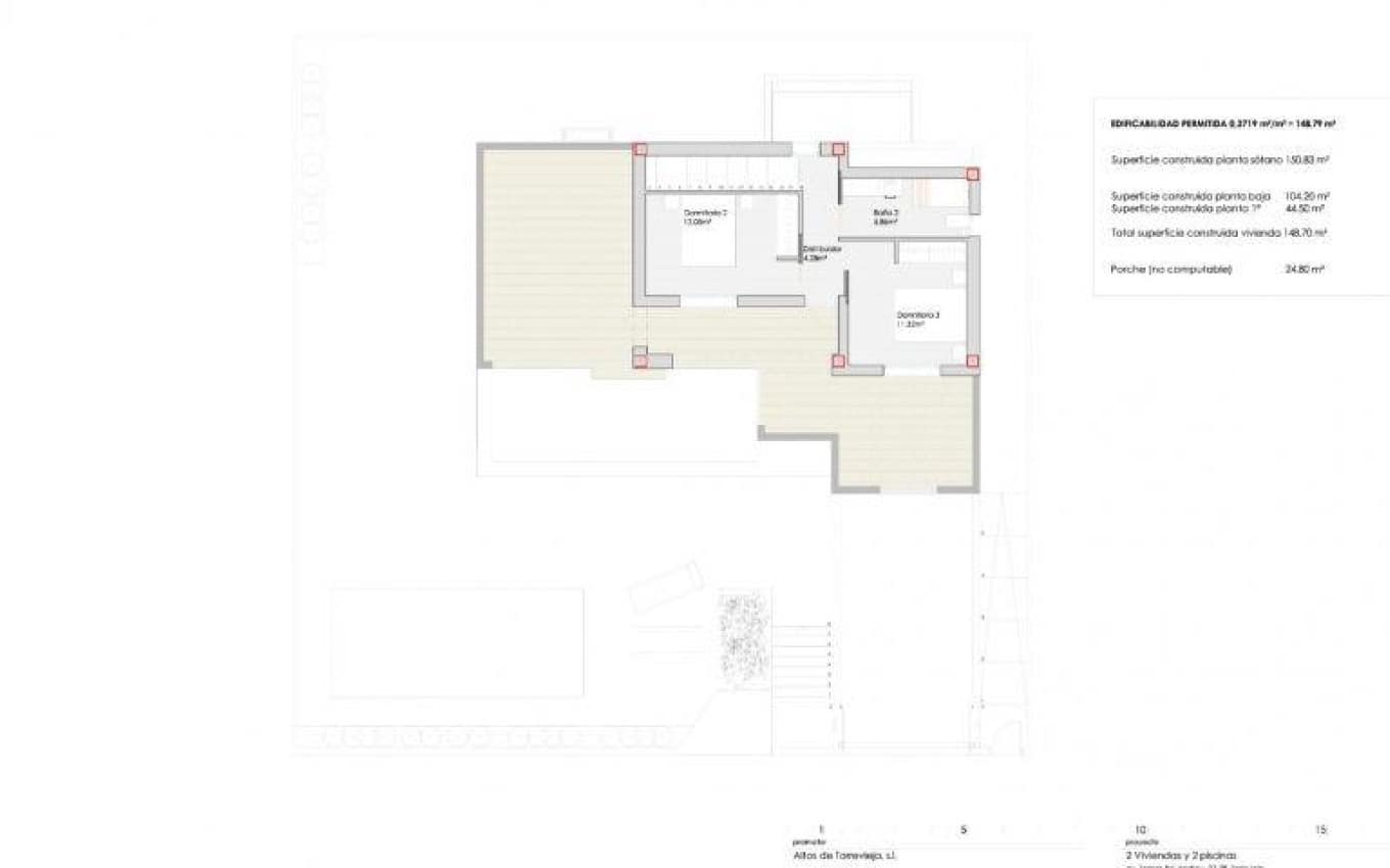 3 sovrum Villa till salu i Los Altos med pool - 750 000 € (Ref: 9968426)