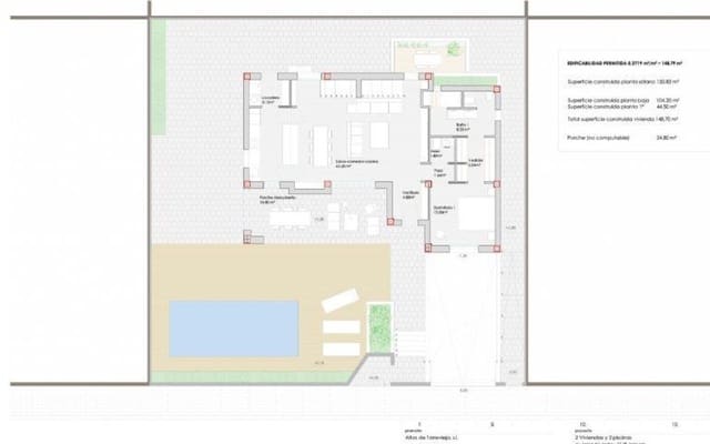 3 quarto Moradia para venda em Los Altos com piscina - 750 000 € (Ref: 9968426)