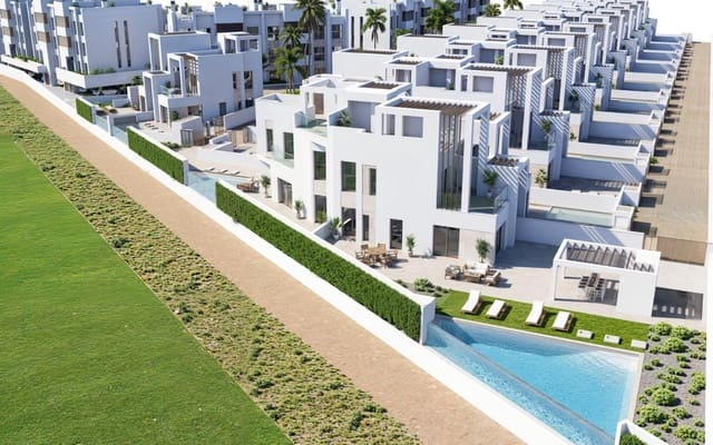 3 slaapkamer Halfvrijstaande villa te koop in Las Lomas de Rame - Bahía Bella, Los Alcázares met zwembad garage - € 469.000 (Ref: 9968428)