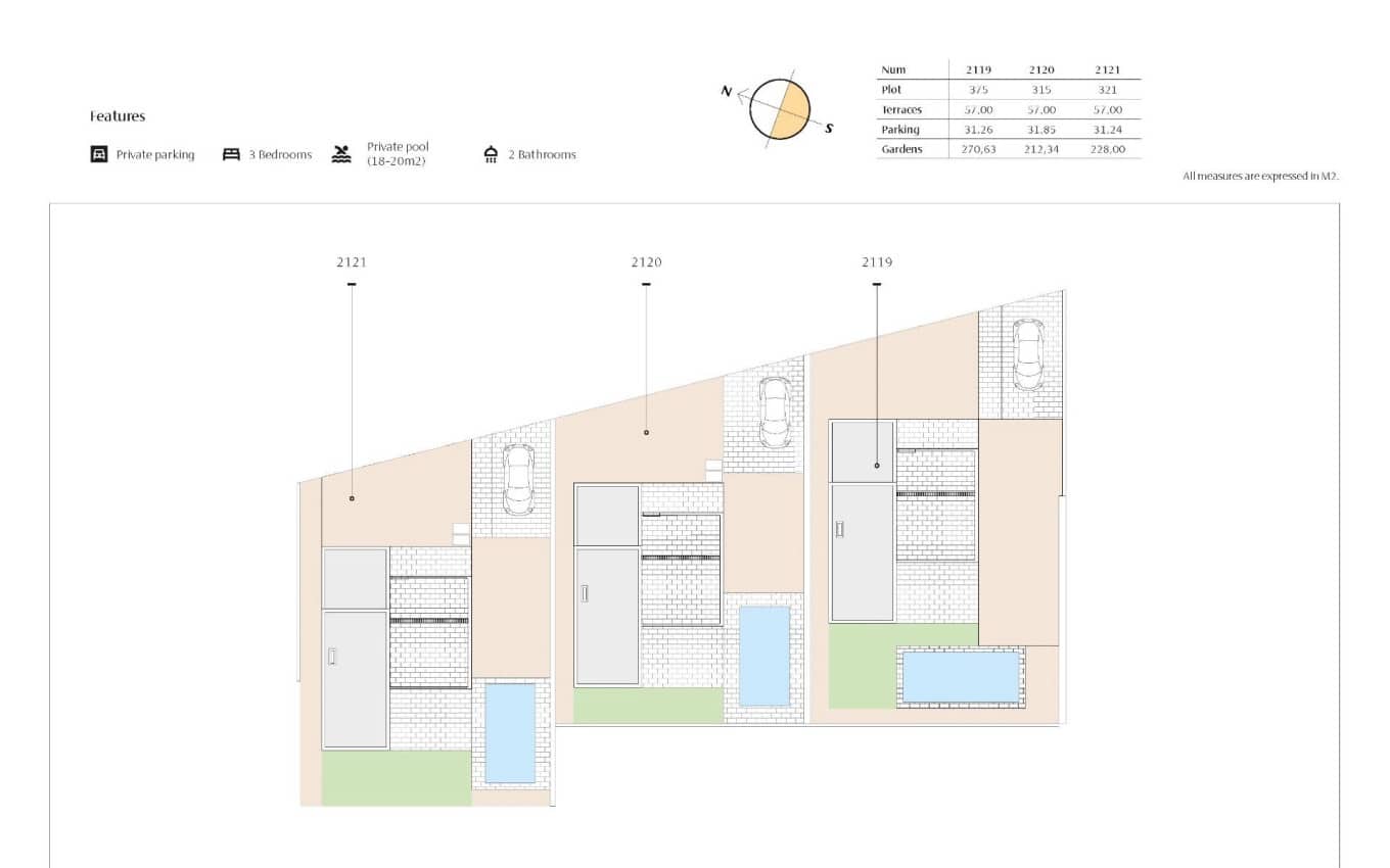 3 soverom Villa til salgs i Algorfa med svømmebasseng garasje - € 489 000 (Ref: 9968430)