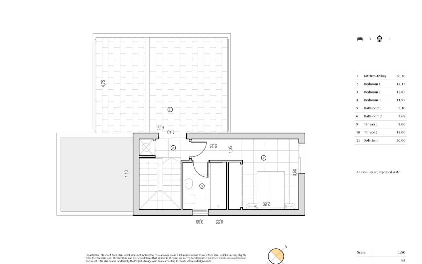 3 soverom Villa til salgs i Algorfa med svømmebasseng garasje - € 489 000 (Ref: 9968430)