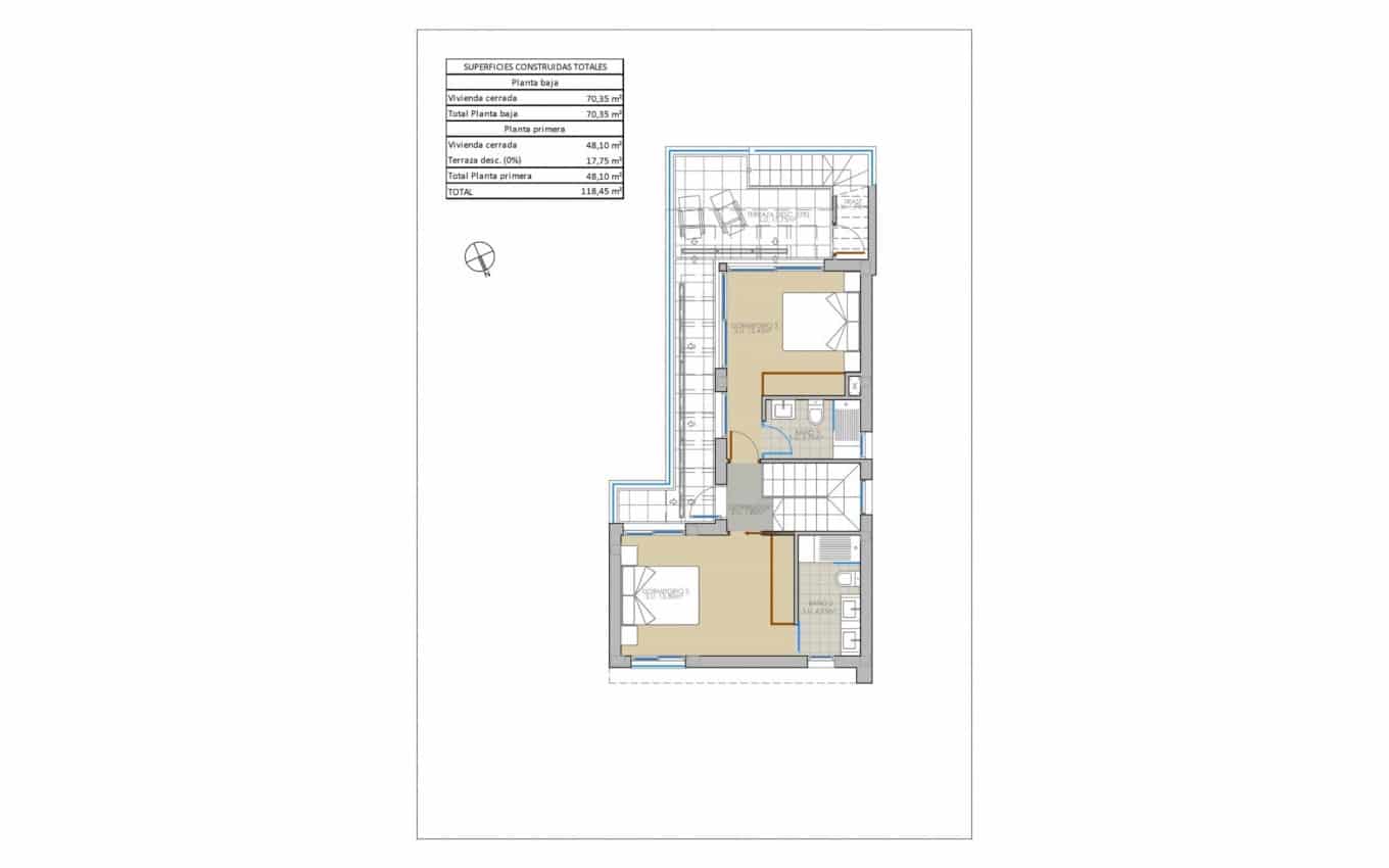 Chalet de 3 habitaciones en Pilar de la Horadada en venta con piscina garaje - 420.000 € (Ref: 9968434)