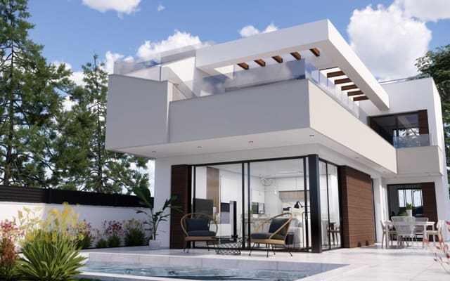 3 soveværelse Villa til salg i Pinar de Campoverde, Pilar de la Horadada med swimmingpool garage - € 420.000 (Ref: 9968434)