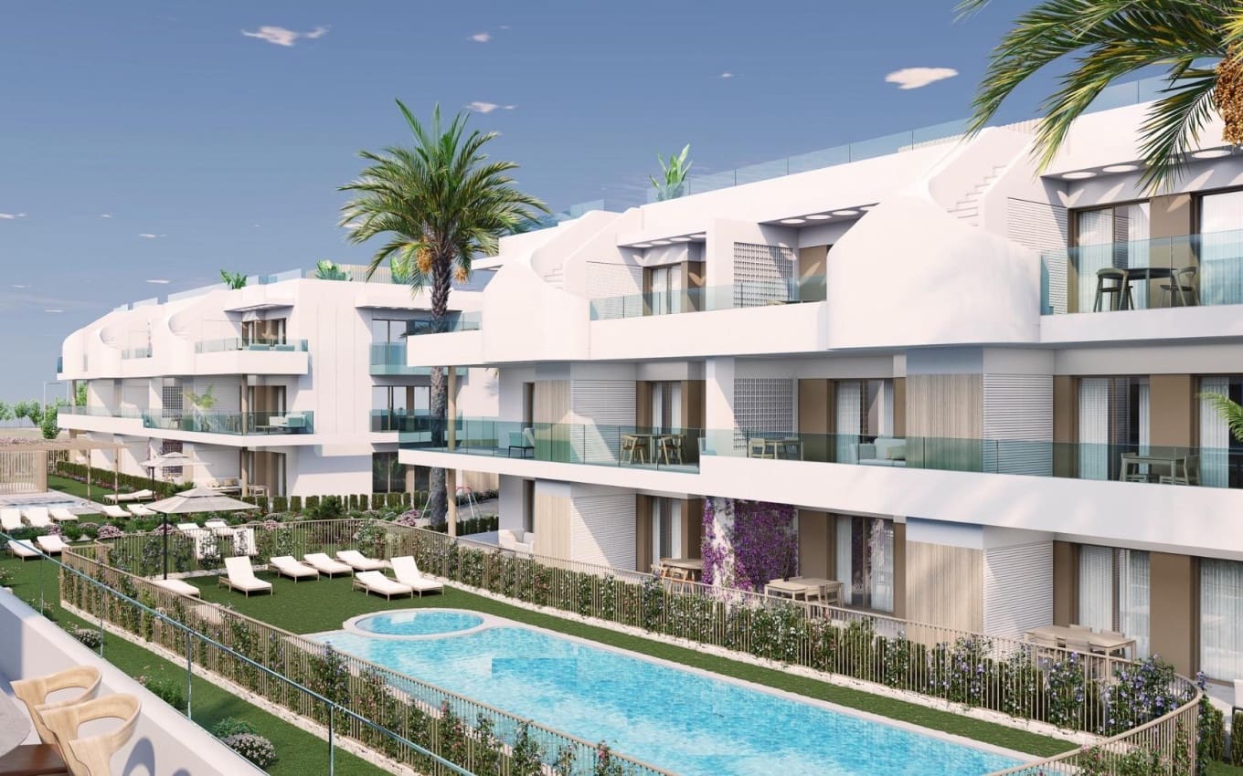 2 sovrum Takvåning till salu i Pilar de la Horadada med pool garage - 299 000 € (Ref: 9968436)