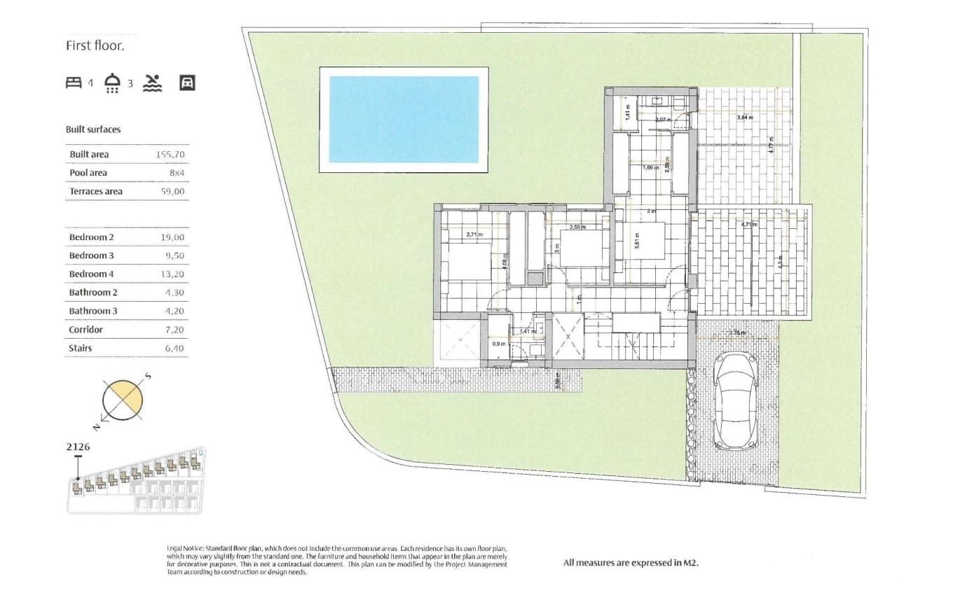 4 slaapkamer Villa te koop in Algorfa met zwembad - € 669.000 (Ref: 9968440)