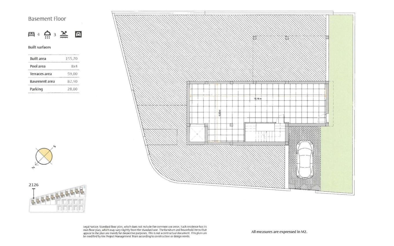 4 slaapkamer Villa te koop in Algorfa met zwembad - € 669.000 (Ref: 9968440)