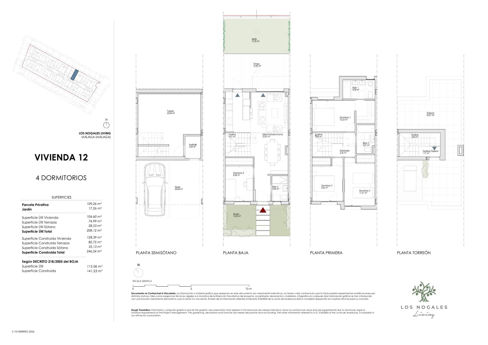 4 sovrum Lägenhet till salu i Churriana med pool garage - 455 000 € (Ref: 9877759)