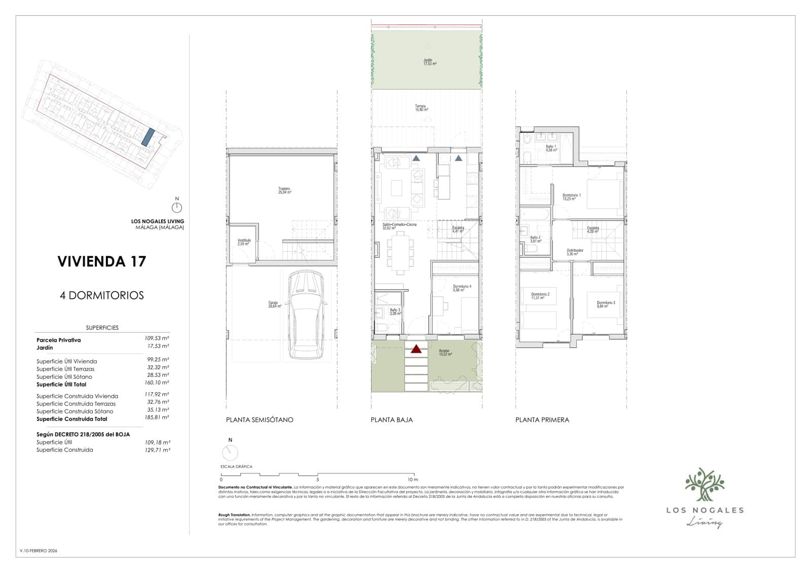 4 sovrum Lägenhet till salu i Churriana med pool garage - 455 000 € (Ref: 9877759)