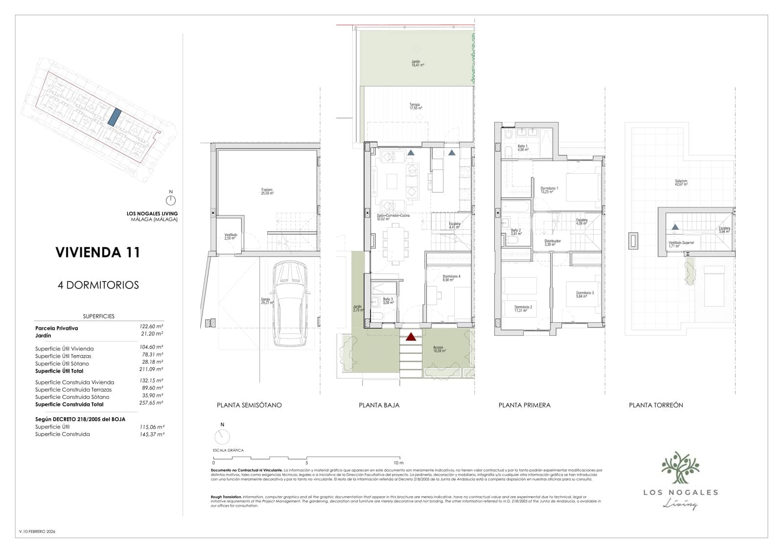 4 sovrum Lägenhet till salu i Churriana med pool garage - 455 000 € (Ref: 9877759)