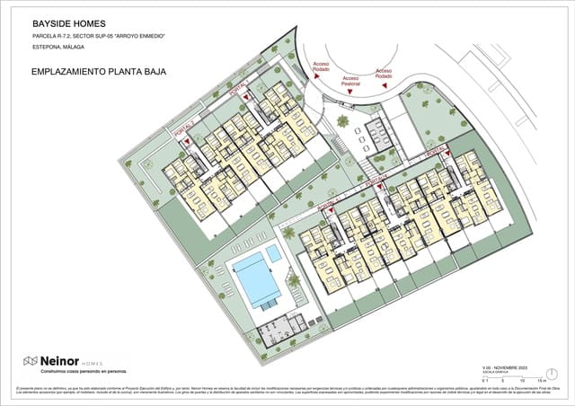 3 quarto Apartamento para venda em Estepona com piscina garagem - 739 000 € (Ref: 9877781)