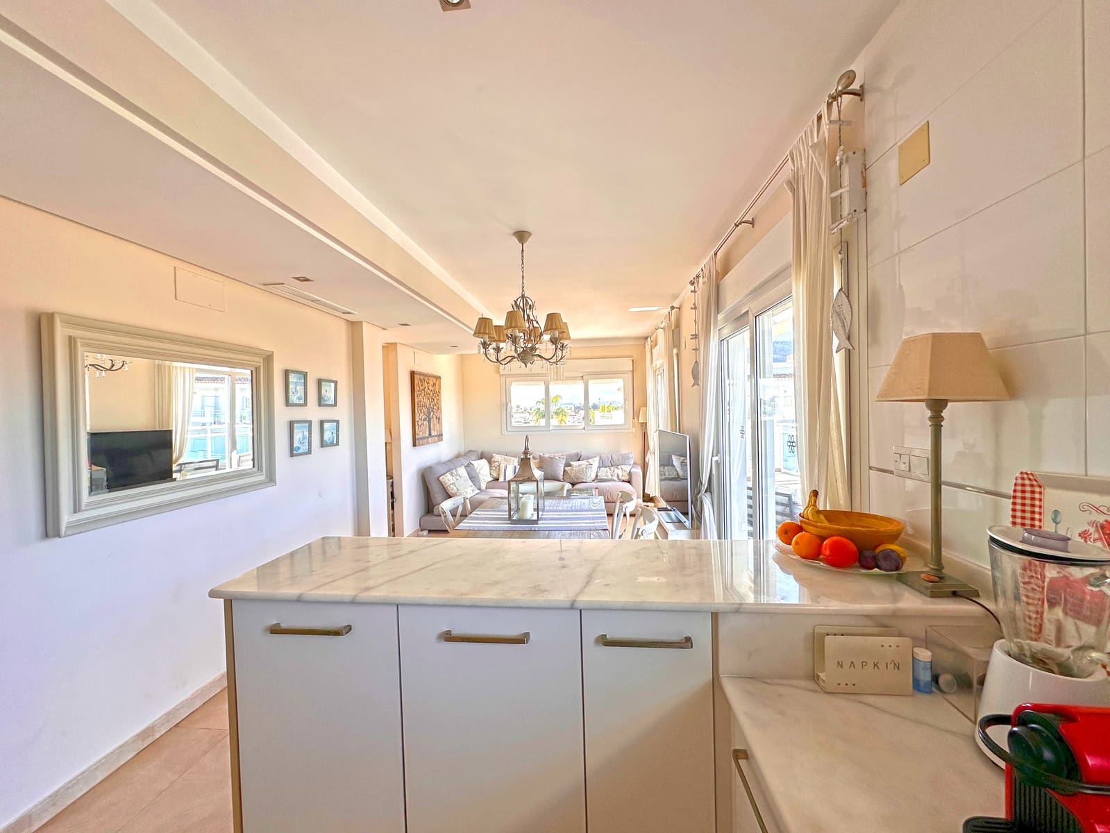 3 Zimmer Strandapartment zu verkaufen in Denia mit Pool Garage - 498.000 € (Ref: 9918852)