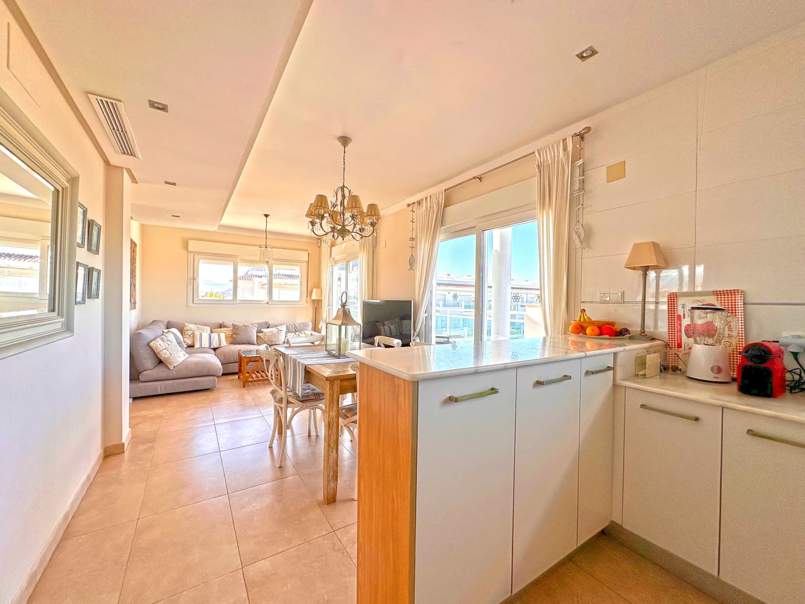 3 Zimmer Strandapartment zu verkaufen in Denia mit Pool Garage - 498.000 € (Ref: 9918852)