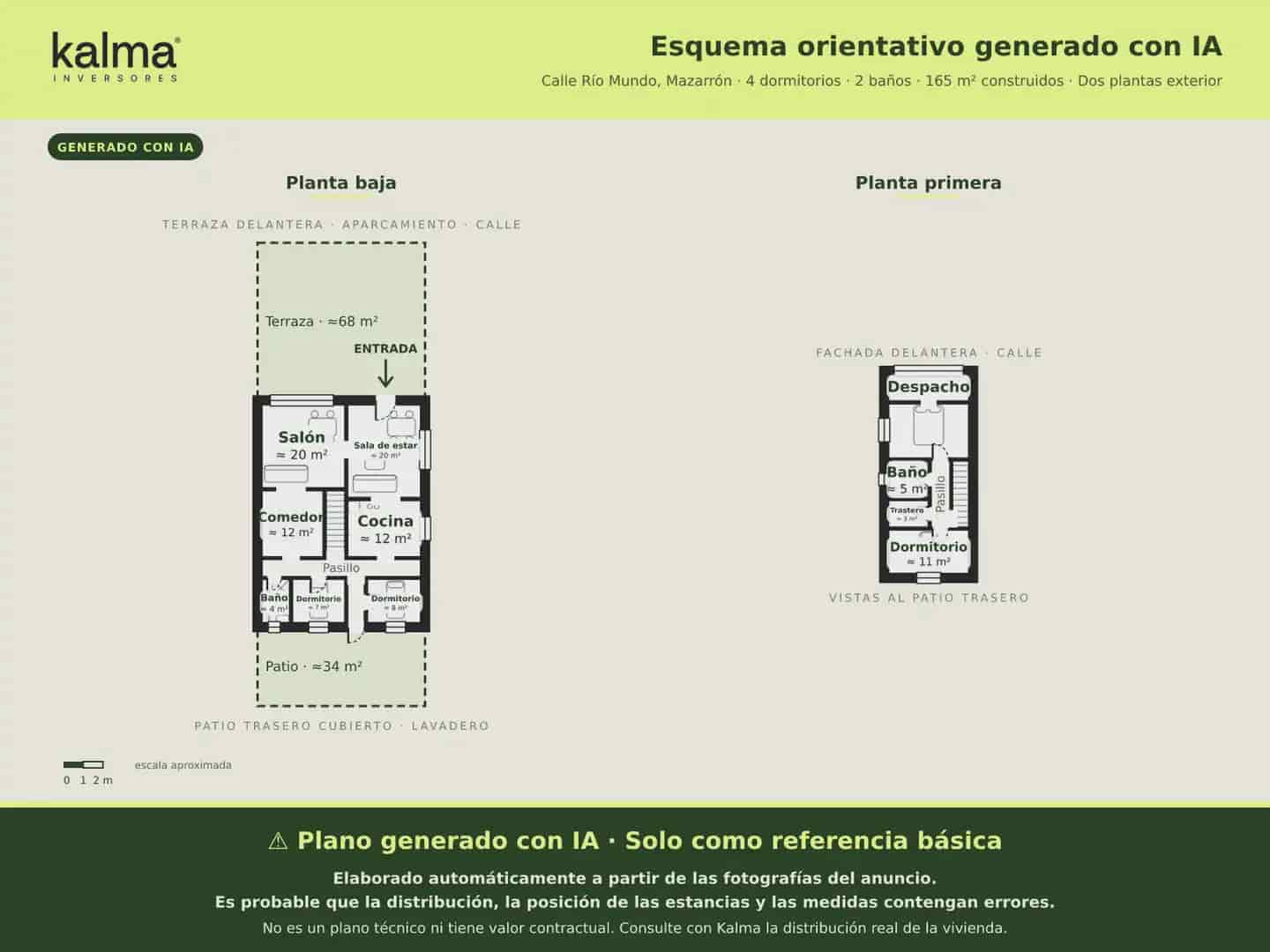 4 soverom Hus til salgs i Puerto de Mazarron med garasje - € 218 000 (Ref: 10021420)
