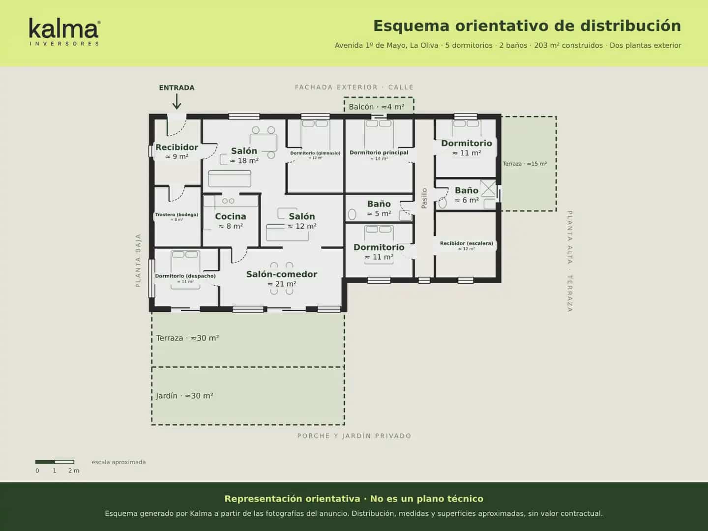 5 soverom Hus til salgs i La Oliva med svømmebasseng garasje - € 380 000 (Ref: 10041766)