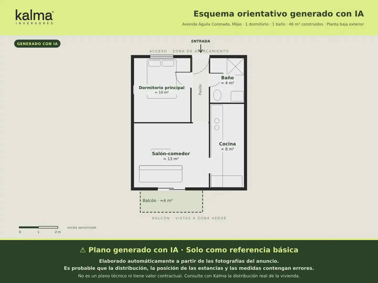 1 bedroom Flat for sale in Mijas with pool garage - € 50,026 (Ref: 10057275)