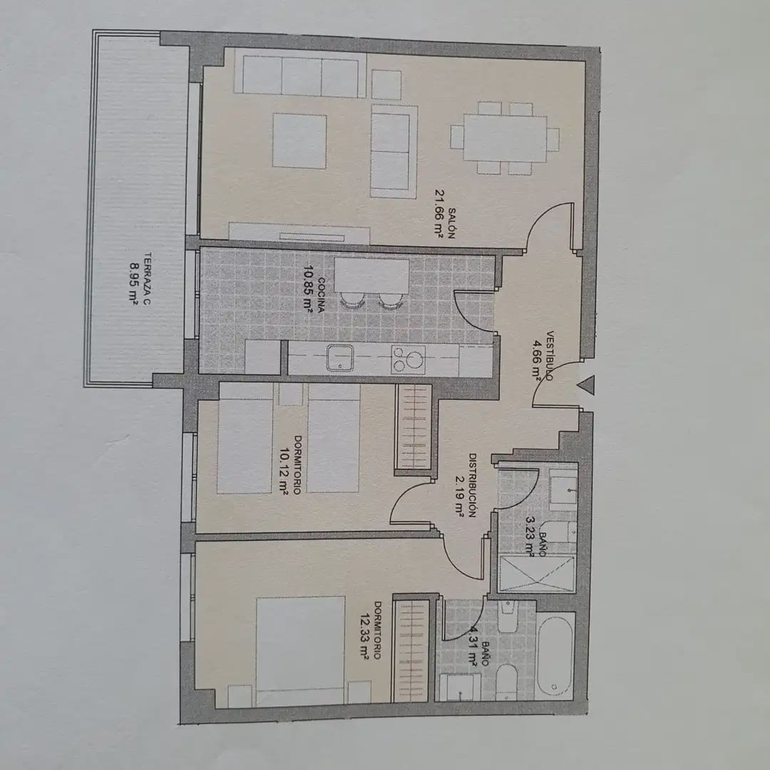 2 bedroom Flat for sale in Velez-Malaga with pool garage - € 230,000 (Ref: 10130215)