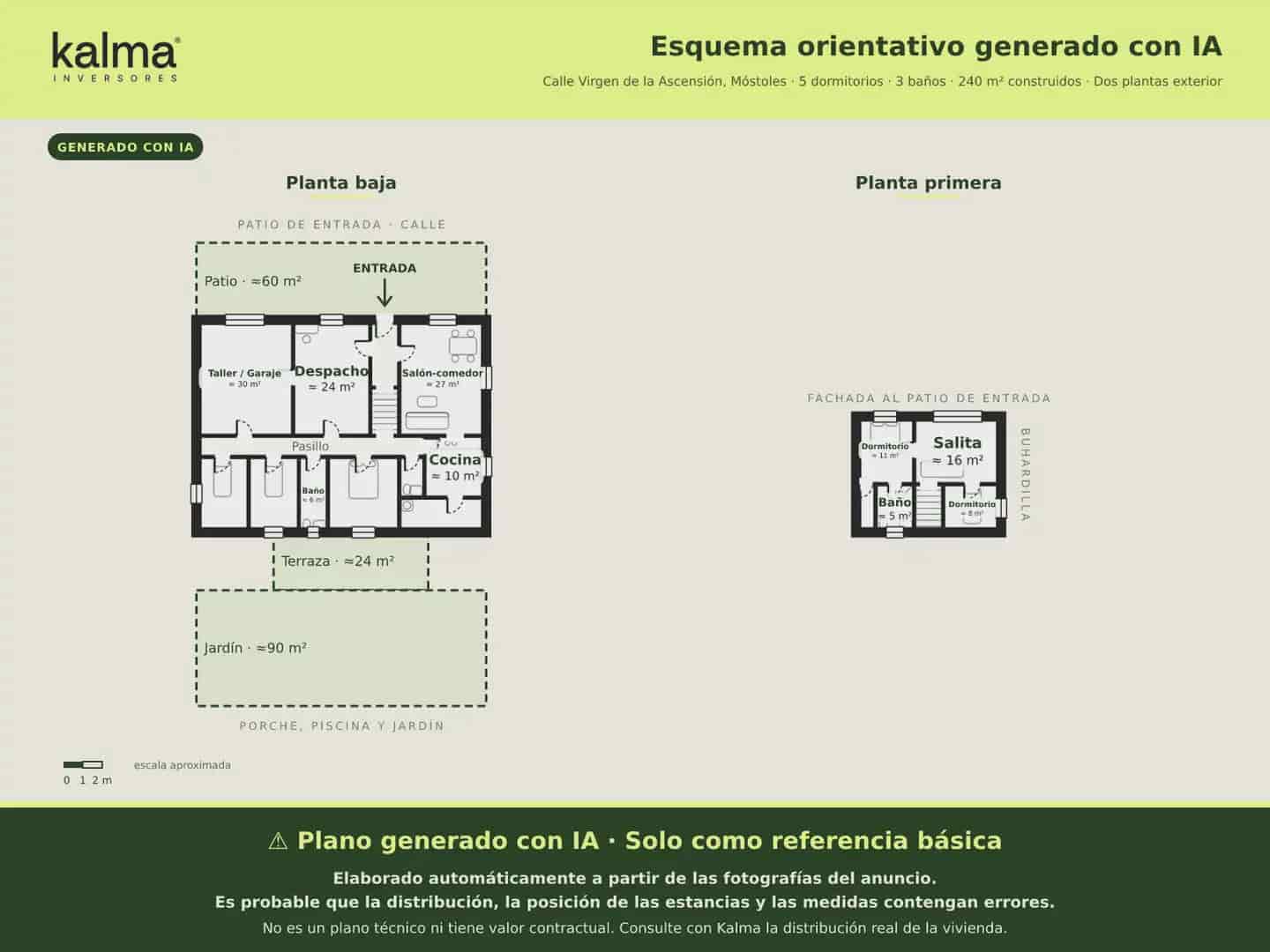 5 chambre Villa/Maison à vendre à Mostoles avec piscine garage - 385 692 € (Ref: 10130909)