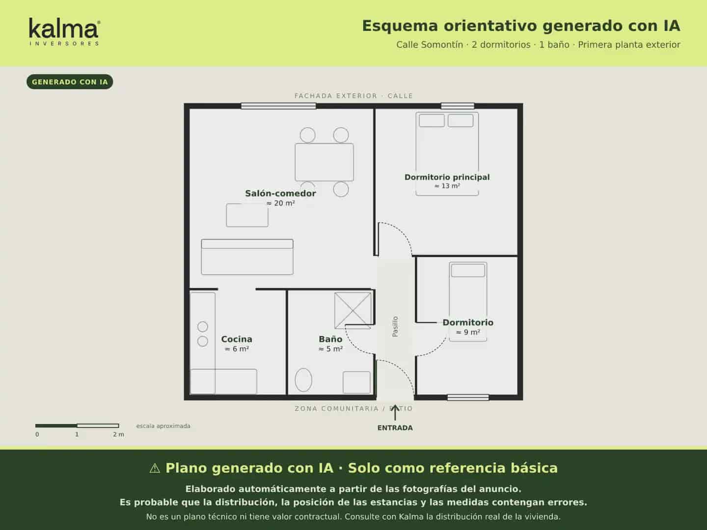 Piso de 2 habitaciones en Almería ciudad en venta - 110.603 € (Ref: 10140224)