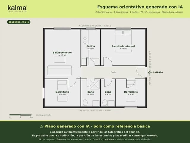2 chambre Appartement à vendre à Los Molinos - Villa Blanca, Almería ville - 131 376 € (Ref: 10140225)