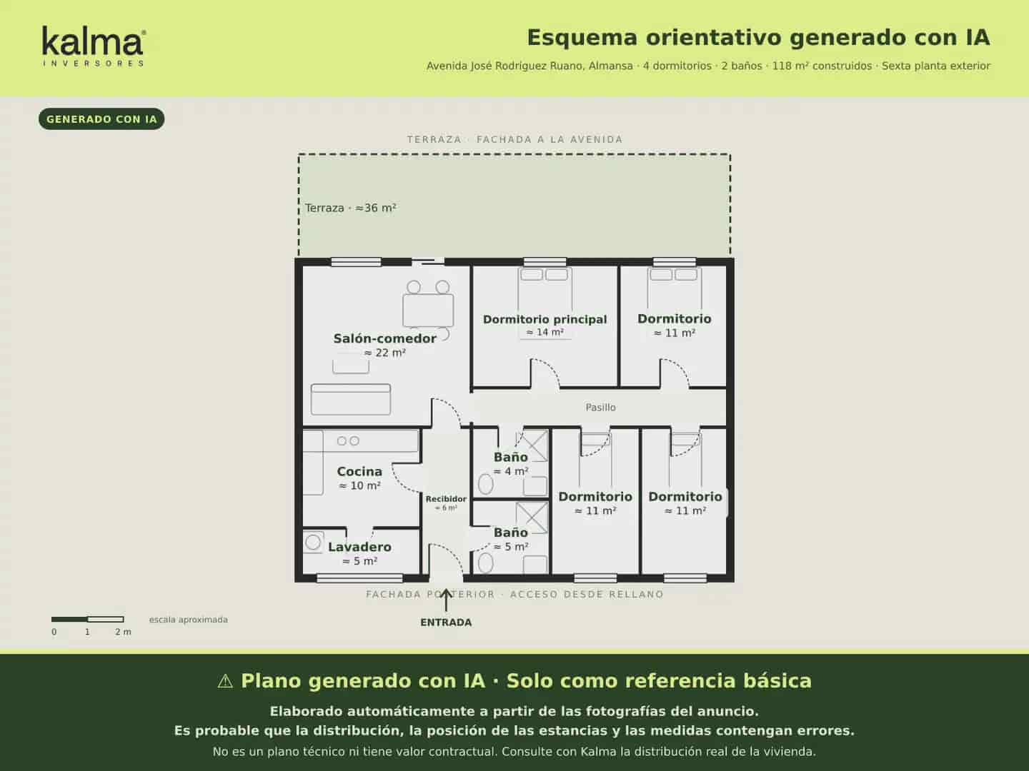 4 sypialnia Penthouse na sprzedaż w Almansa z garażem - 94 050 € (Ref: 10144860)