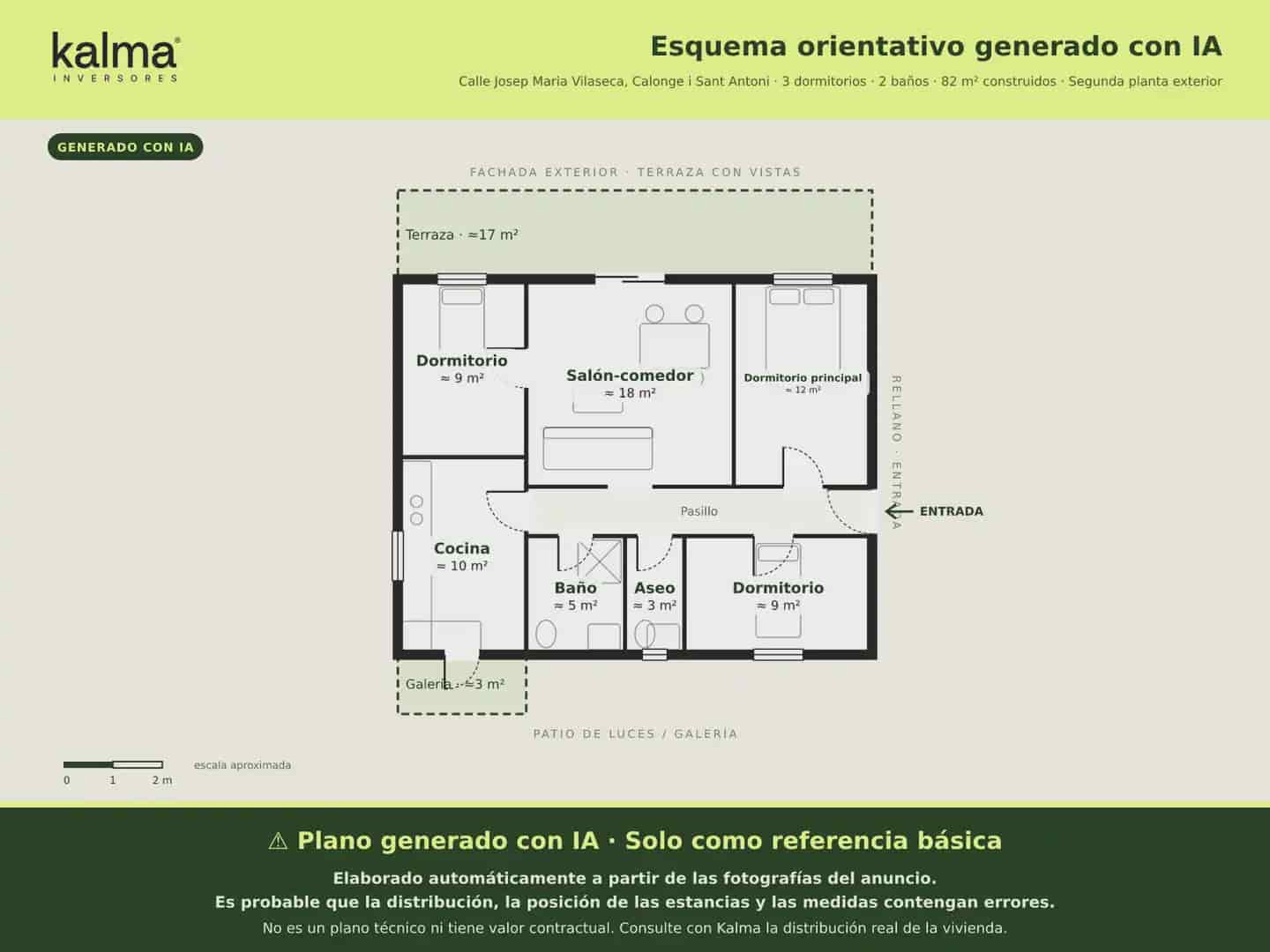 3 sovrum Lägenhet till salu i Calonge i Sant Antoni - 137 543 € (Ref: 10160020)