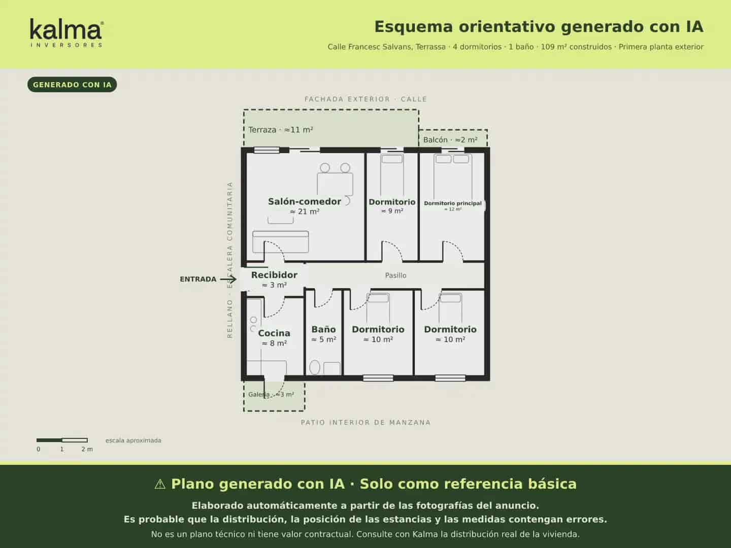 4 bedroom Flat for sale in Terrassa - € 203,819 (Ref: 10167882)