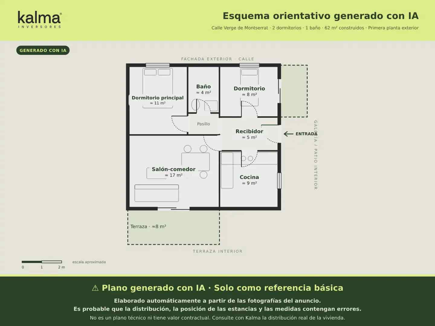2 bedroom Flat for sale in Torrefarrera - € 110,000 (Ref: 10186241)