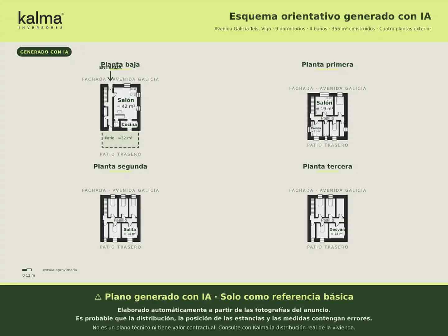 9 slaapkamer Villa te koop in Vigo met garage - € 382.438 (Ref: 9981100)