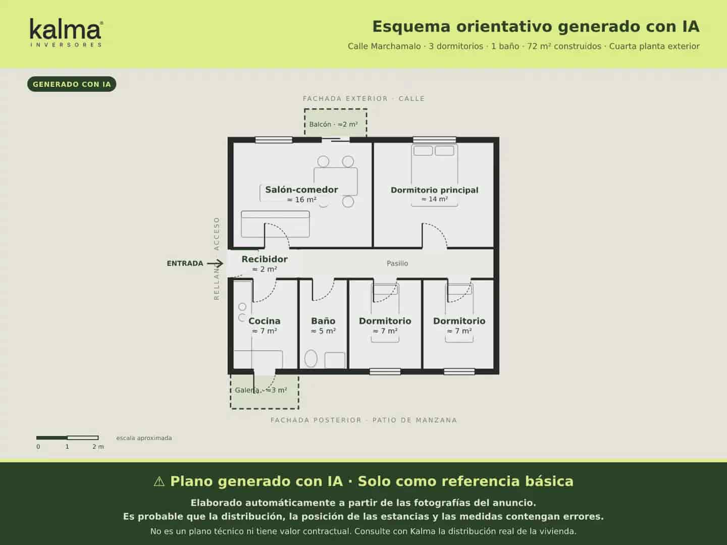 3 soverom Leilighet til salgs i Madrid by - € 145 013 (Ref: 9981149)