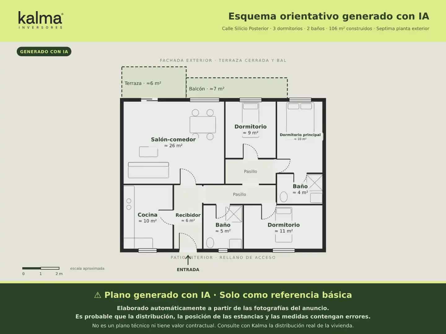 3 slaapkamer Flat te koop in Torrejon de Ardoz - € 166.099 (Ref: 9981164)